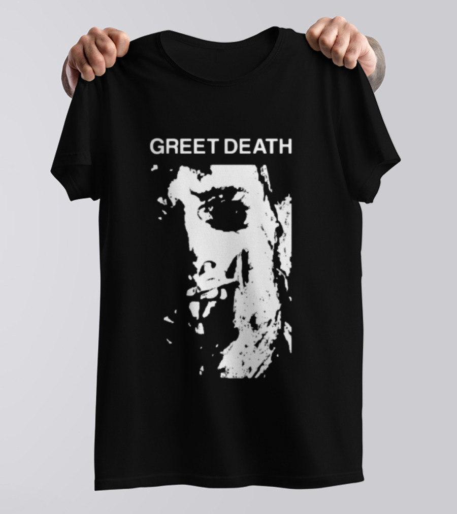 Evil Greed Store Greet Death Leatherface Horror T-Shirt