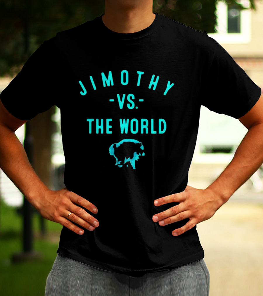 Jimothy Vs The World Bear Jimmy Butler Miami Heat NAB T-Shirt