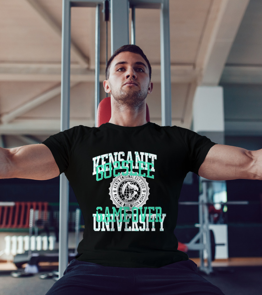 Kensanity Go2Sleep Gameover University Kenta Original Est 2000 Reversal Dogi Works T-Shirt