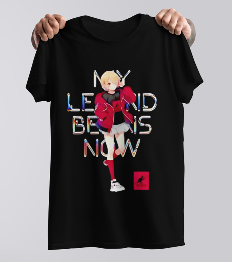 Ruka Kayamori Squad 31 My Legend Begins Now Anime Character Red Jacket And Skirt T-Shirt