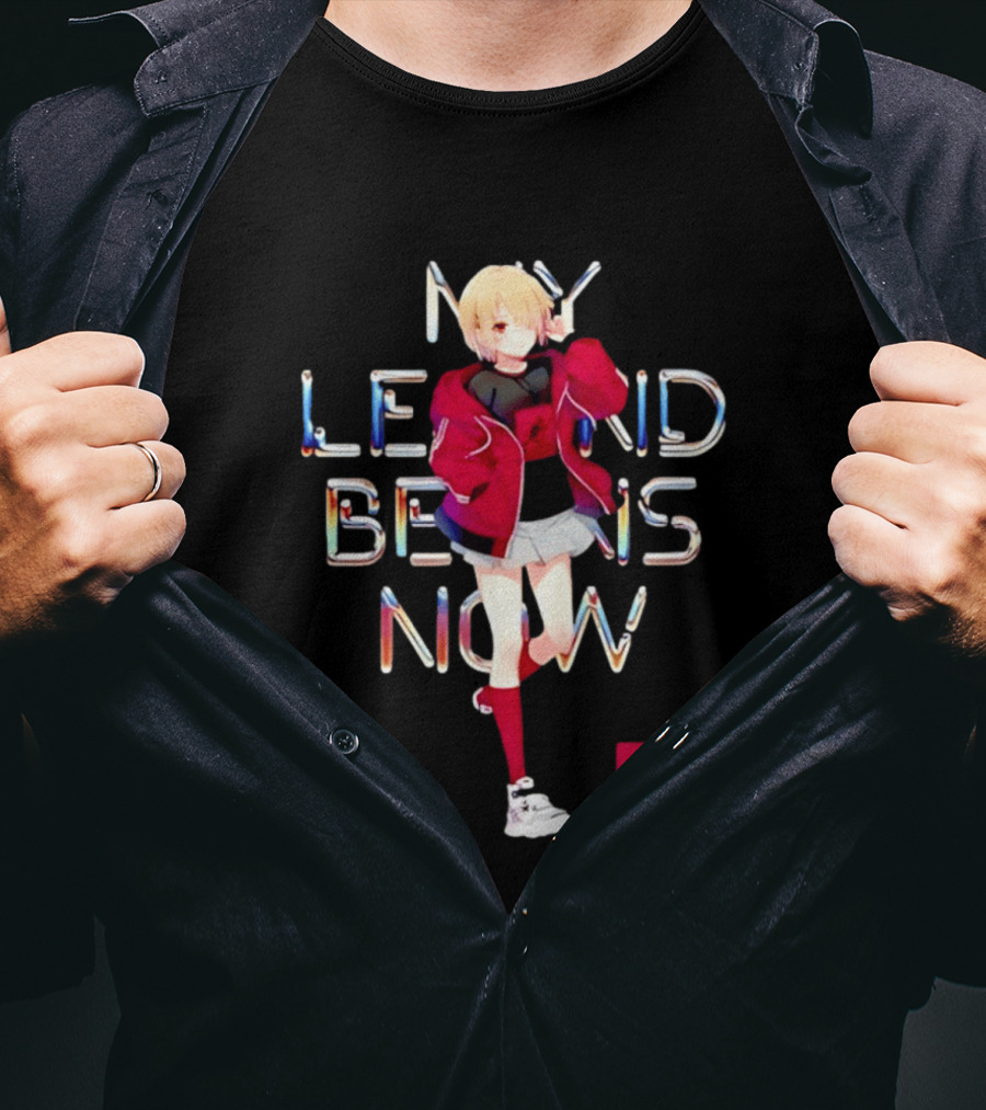 Ruka Kayamori Squad 31 My Legend Begins Now Anime Character Red Jacket And Skirt T-Shirt