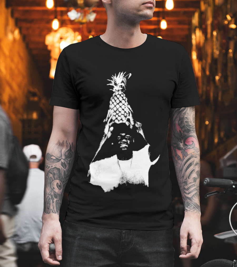 Myles Lewis Skelly Pineapple Headprint T-Shirt