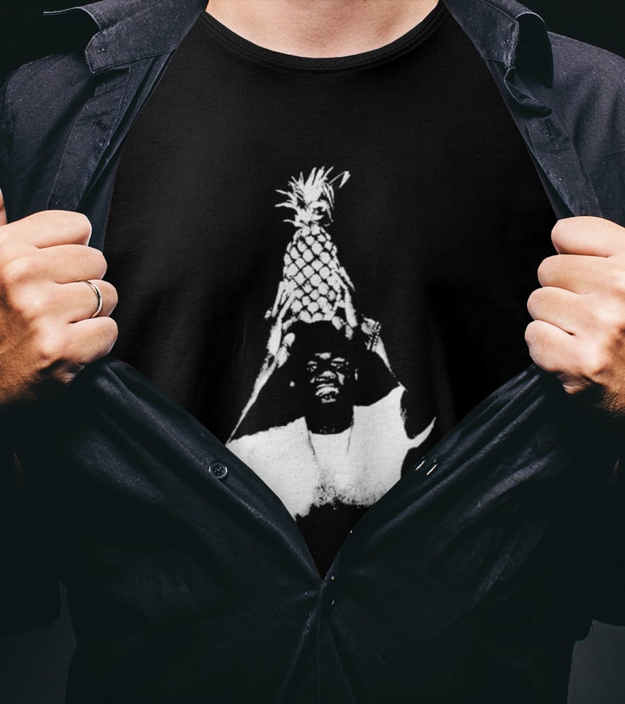 Myles Lewis Skelly Pineapple Headprint T-Shirt