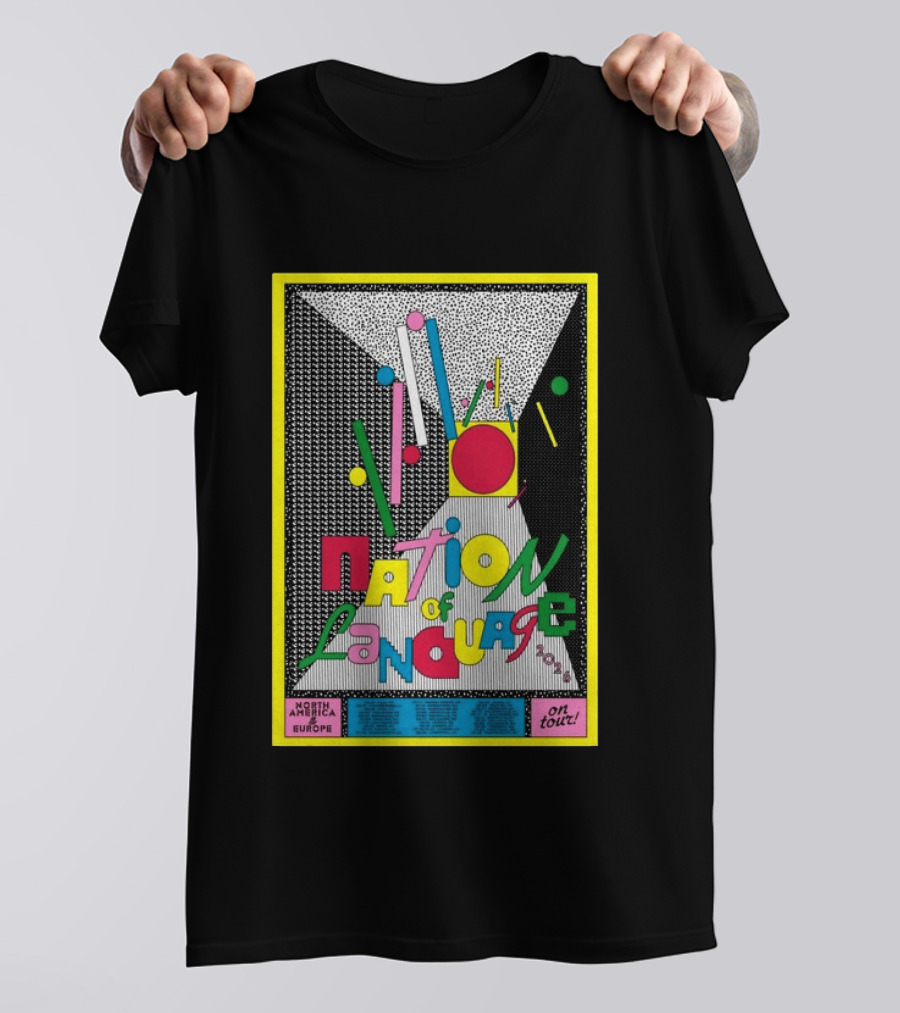 Nation Of Language North America Europe 2026 Tour On Tour T-Shirt