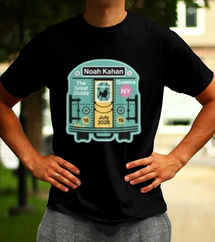 Noah Kahan The Great Divide Tour NY Mets Queens NY July 18 19 2026 T-Shirt
