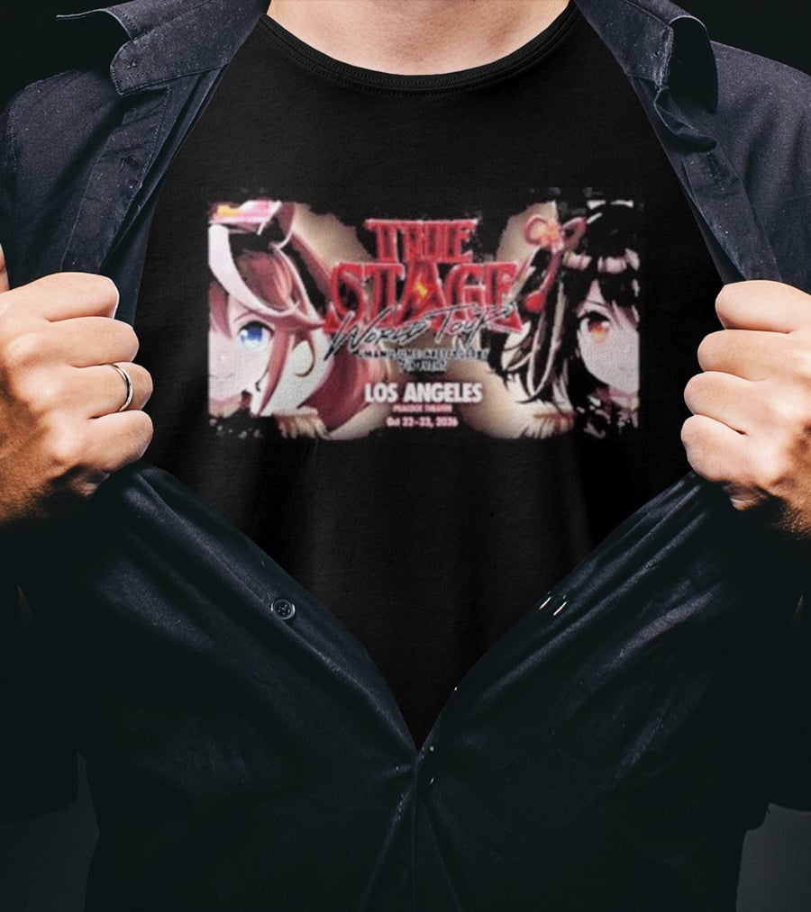 Umamusume Pretty Derby True Stage World Tour 2026 Los Angeles Peacock Theater Oct 22 23 T-Shirt