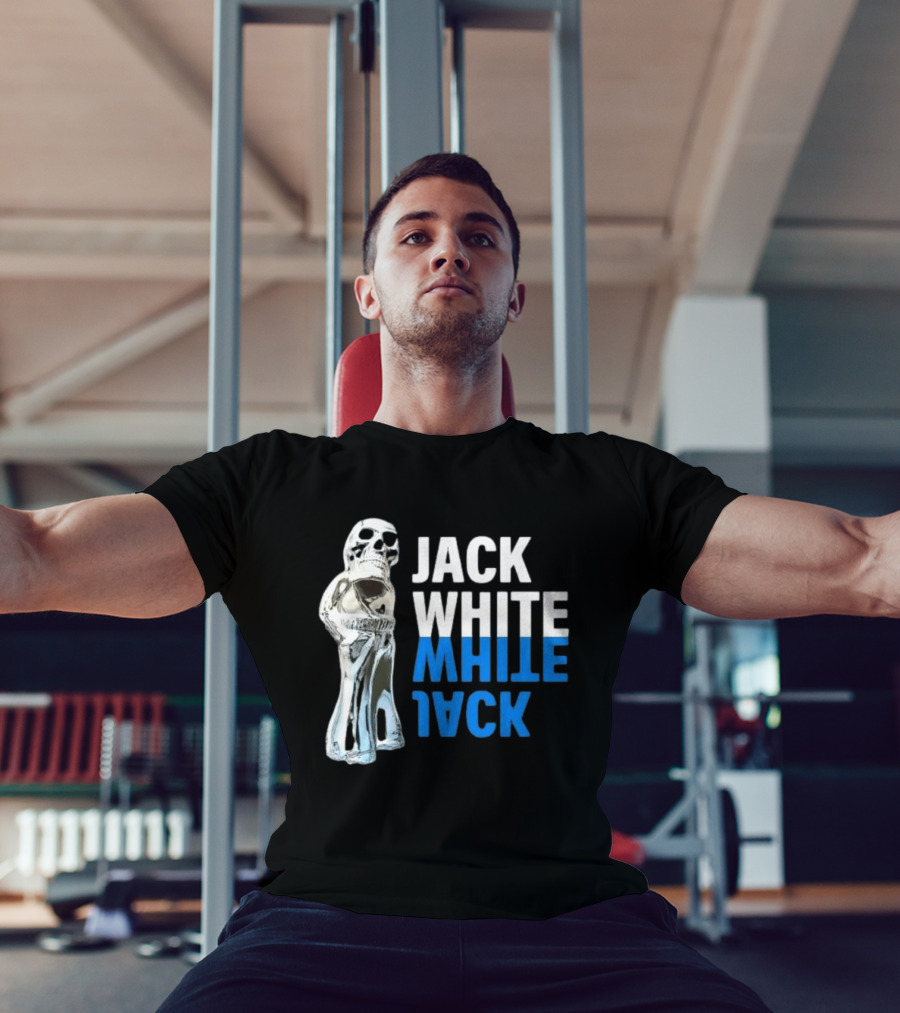 Jack White Frozen Charlatan Skull Third Man Records Store T-Shirt