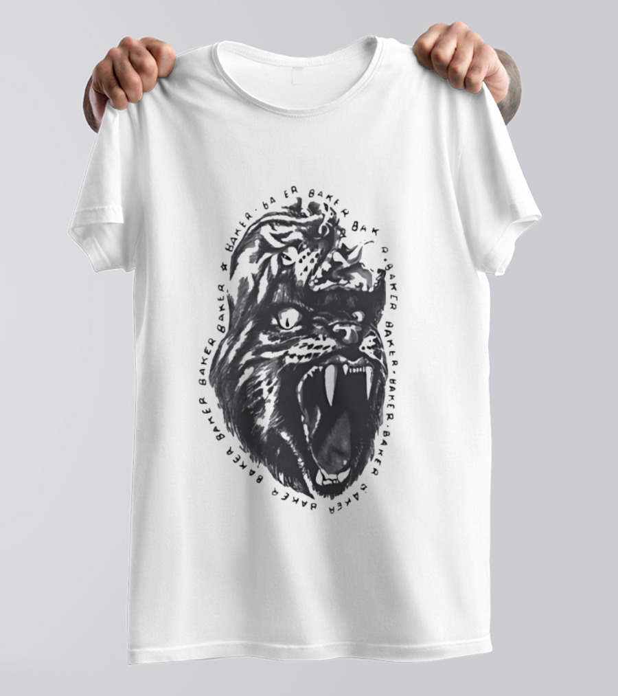 Baker Lion Head Mouse Bakfr T-Shirt