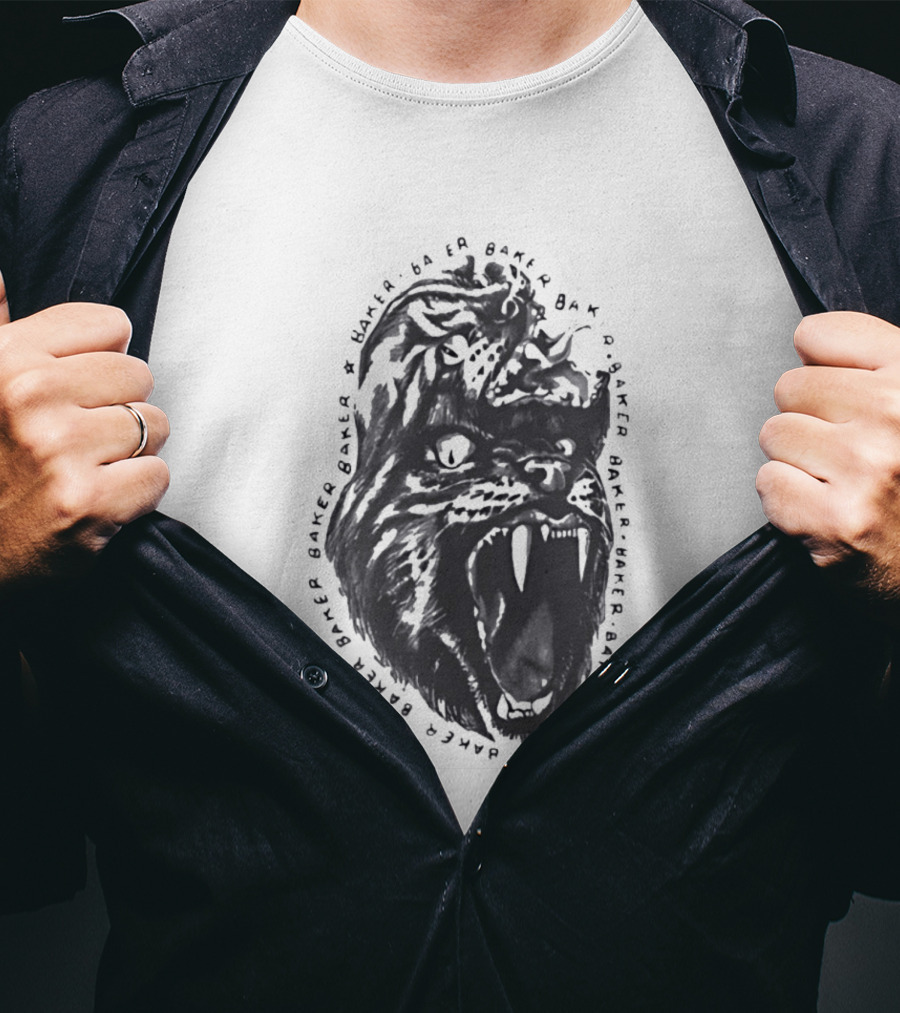Baker Lion Head Mouse Bakfr T-Shirt