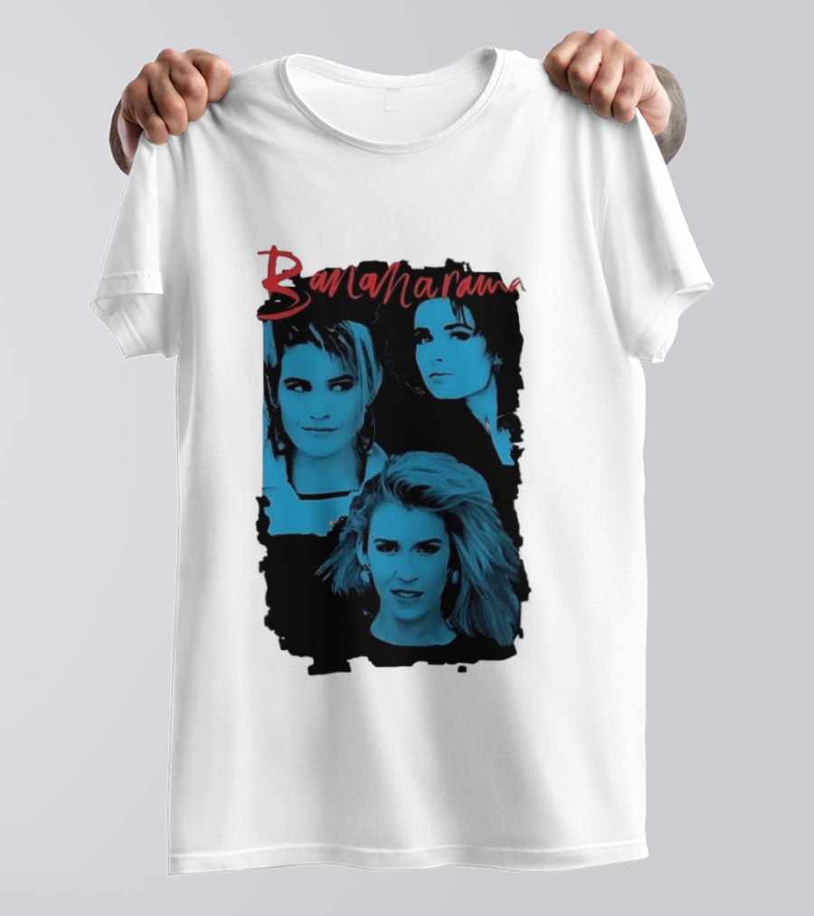 Bananarama Iconic Music Group Members Women's Fashion T-Shirt