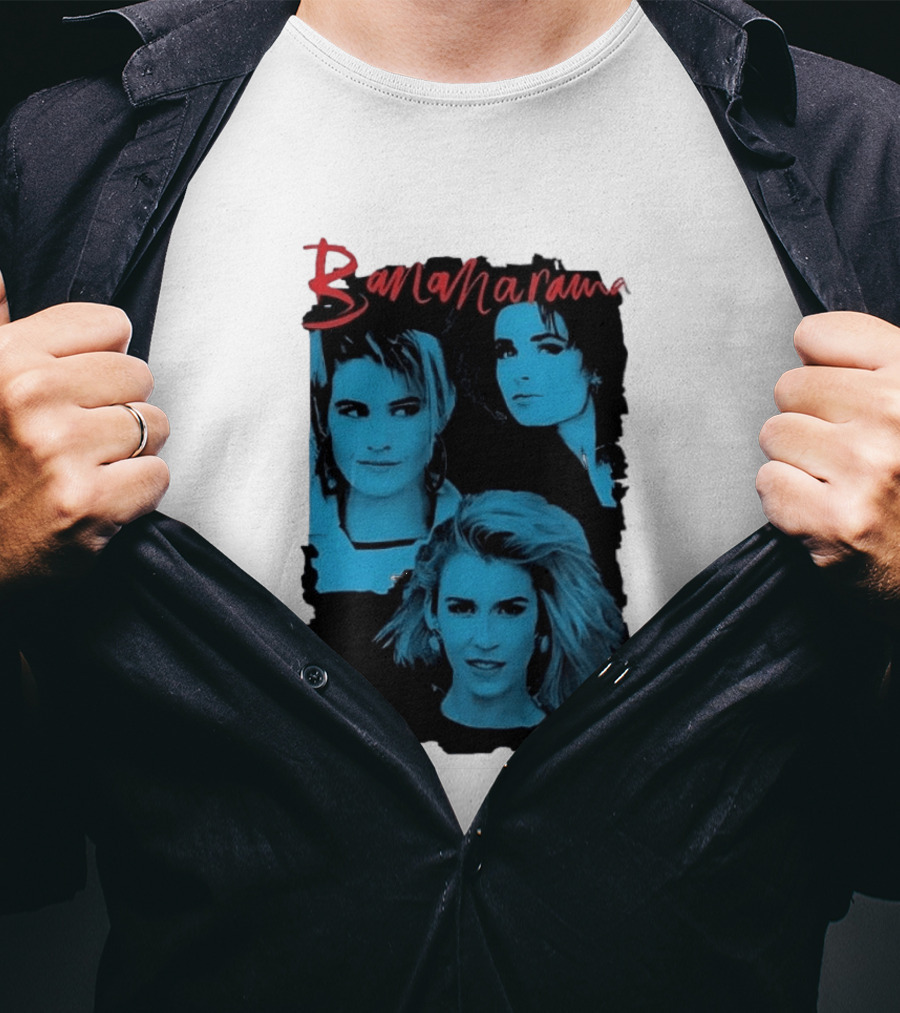 Bananarama Iconic Music Group Members Women's Fashion T-Shirt