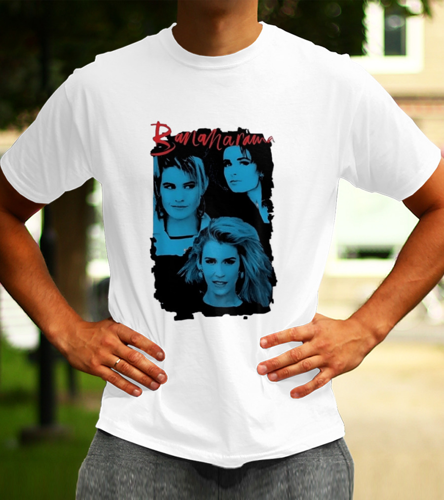 Bananarama Iconic Music Group Members Women's Fashion T-Shirt