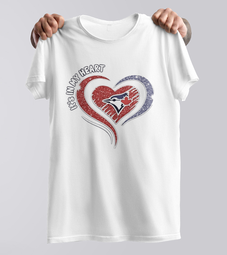 Toronto Blue Jays Heart T-Shirt