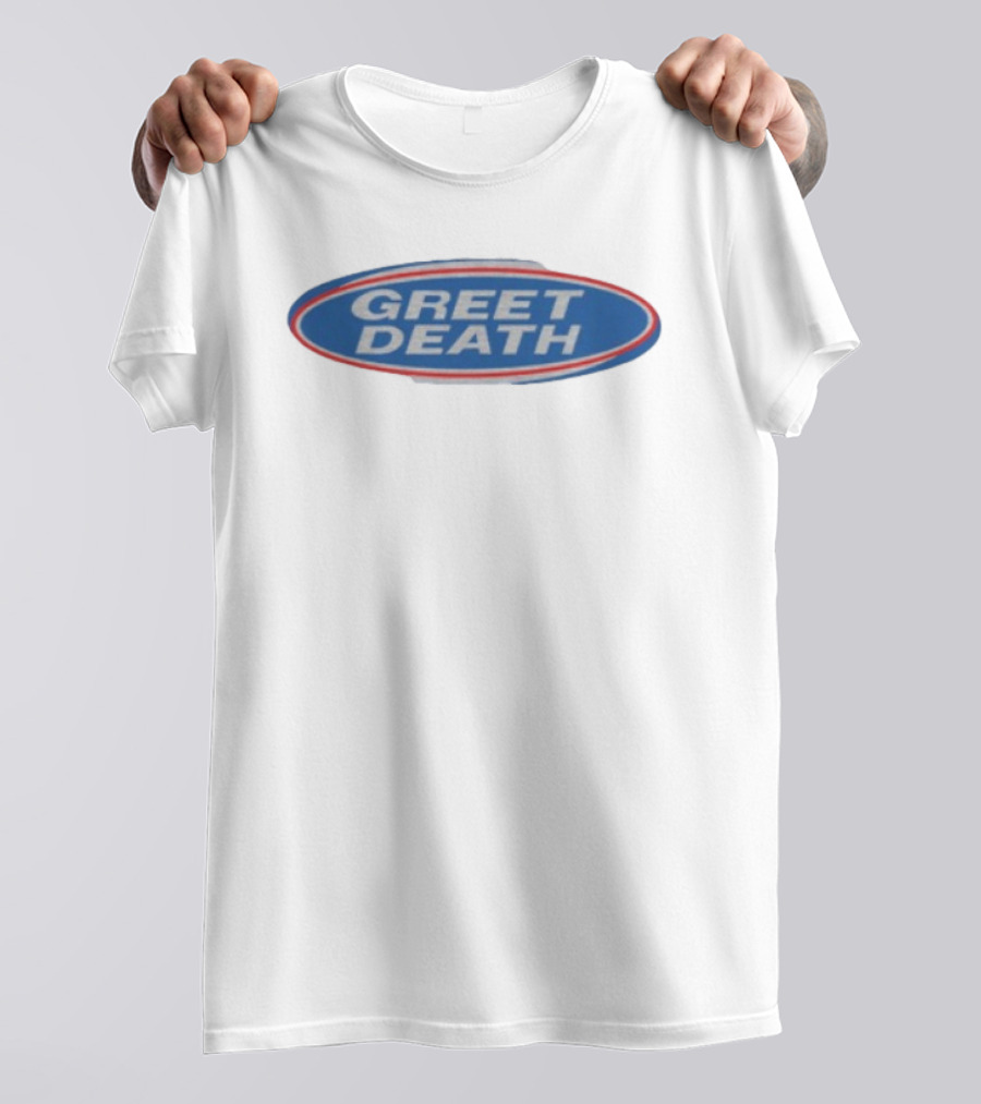 Greet Death Evil Greed Store Bud Light T-Shirt