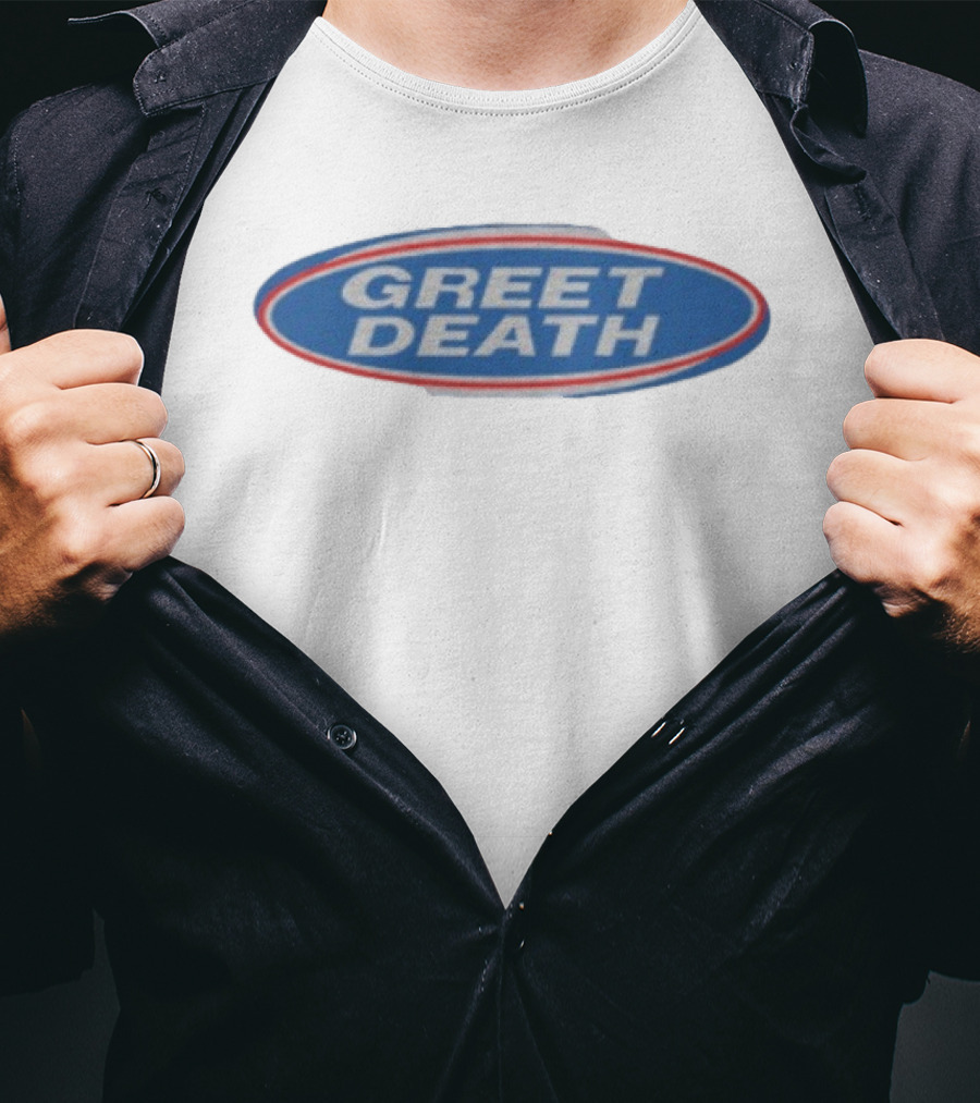 Greet Death Evil Greed Store Bud Light T-Shirt