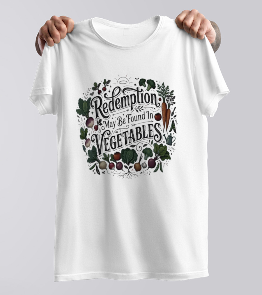 Redemption May Be Found In Vegetables Garden Vegetables T-Shirt