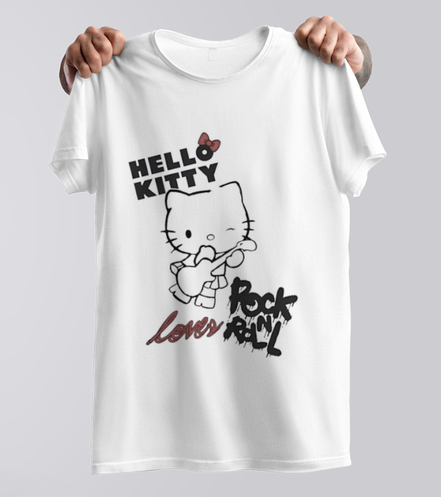 Hello Kitty Lovers Rock N Roll T-Shirt