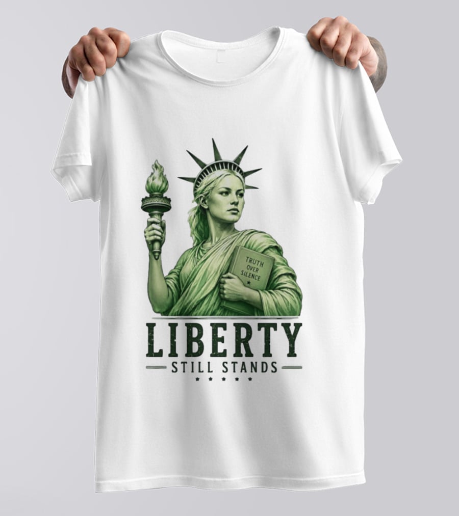 Sophie Cunningham Liberty Truth Over Silence Statue Still Stands T-Shirt