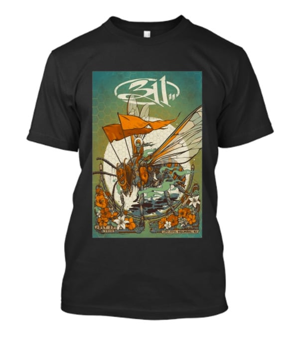 311 Concert Holmdel NJ July 23 2026 Insect T-Shirt