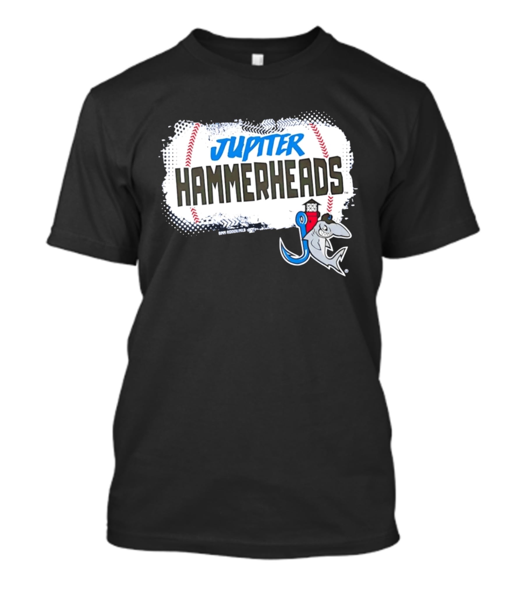 BIMM RIDDER MLB Jupiter Hammerheads Baseball Team MLB Sports T-Shirt