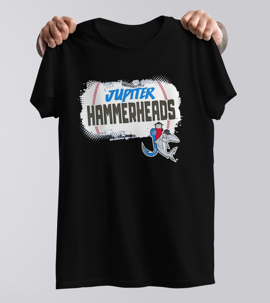 BIMM RIDDER MLB Jupiter Hammerheads Baseball Team MLB Sports T-Shirt