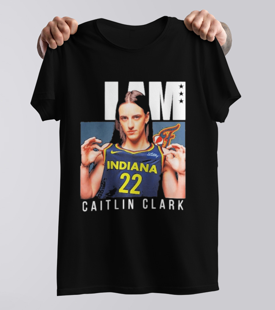 Caitlin Clark Indiana Fever Basketball SLAM Magazine I AM T-Shirt