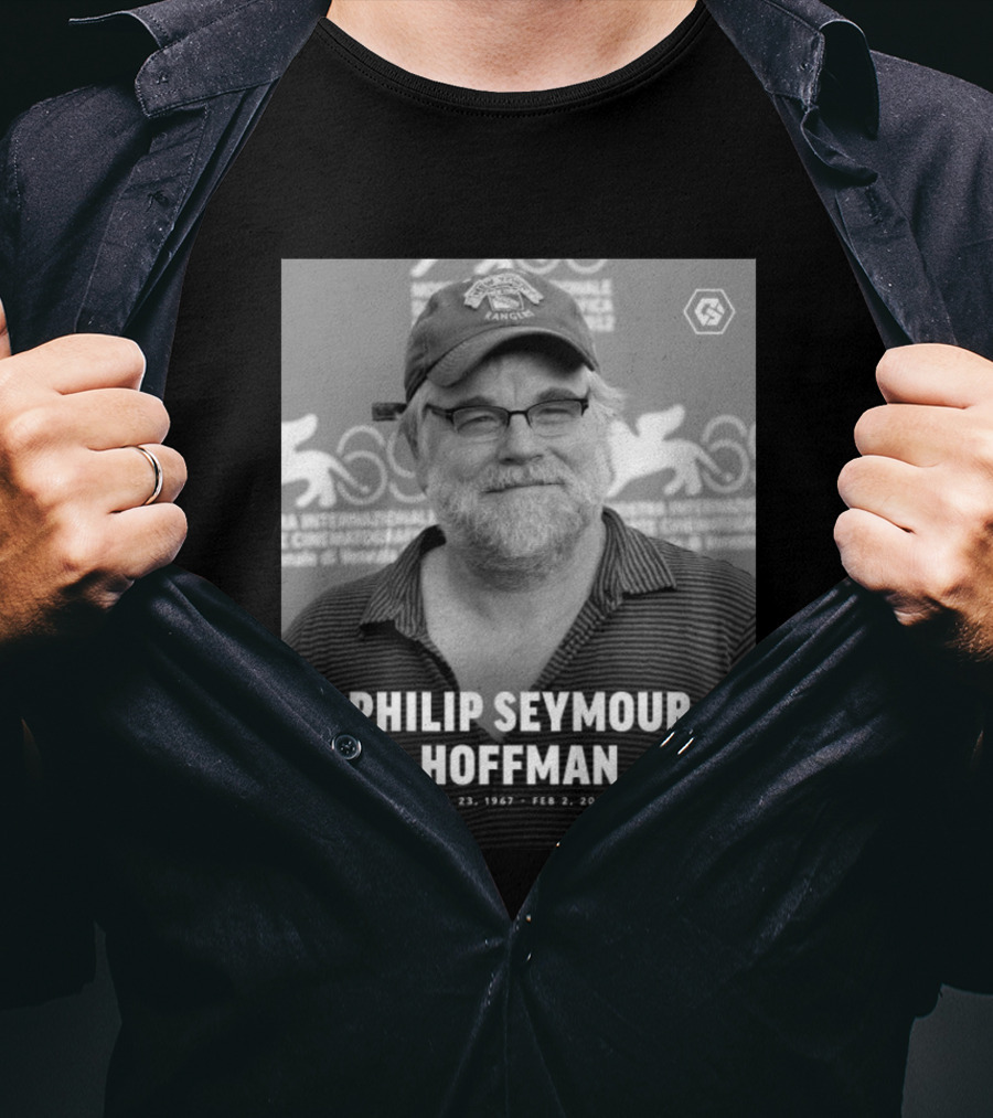 Philip Seymour Hoffman Venice Film Festival Memorial Jul 23 1967 Feb 2 2014 T-Shirt