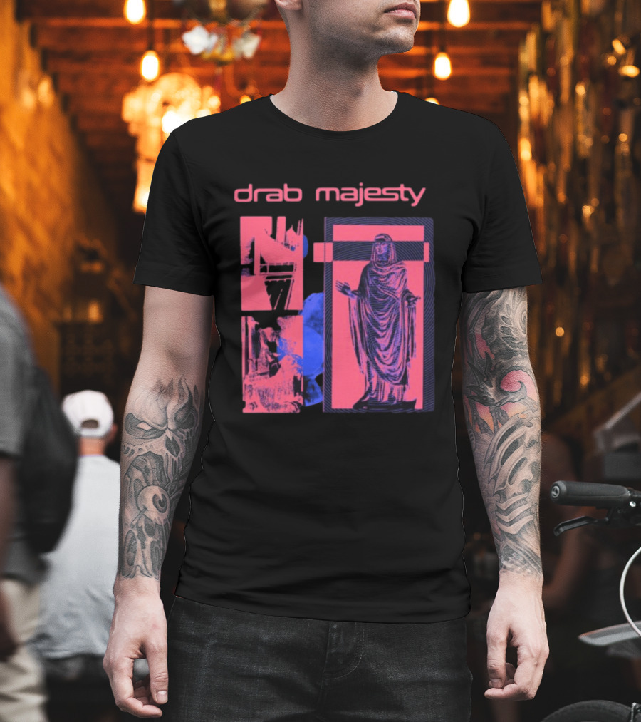 Drab Majesty Material Store Calm Waves 17 T-Shirt