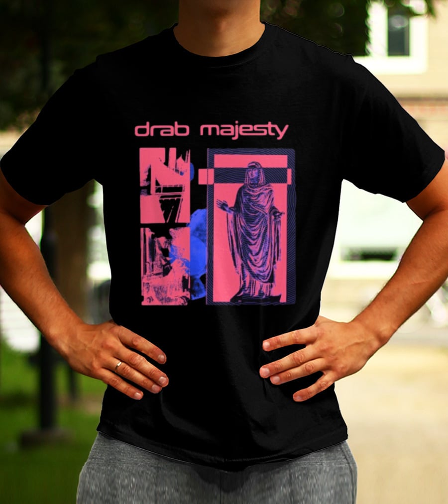 Drab Majesty Material Store Calm Waves 17 T-Shirt