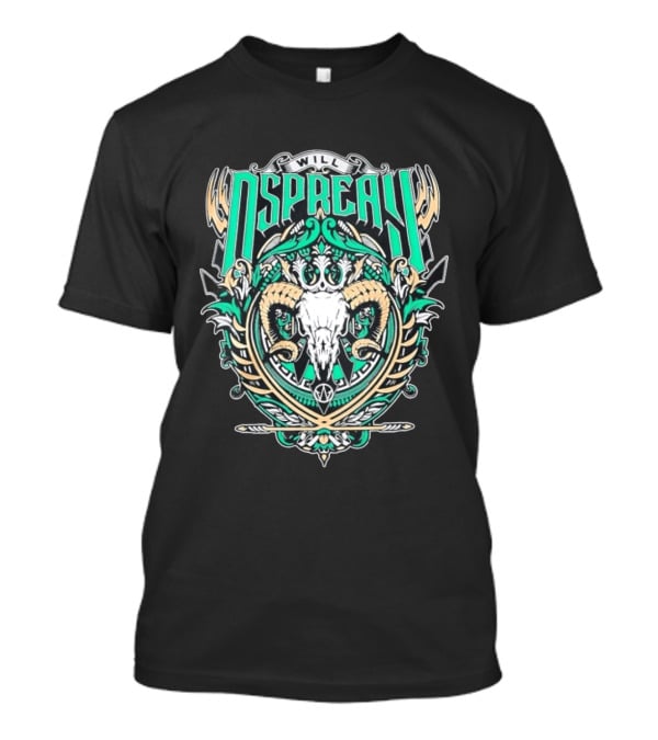 Will Ospreay Ram Skull Crest Vortex T-Shirt