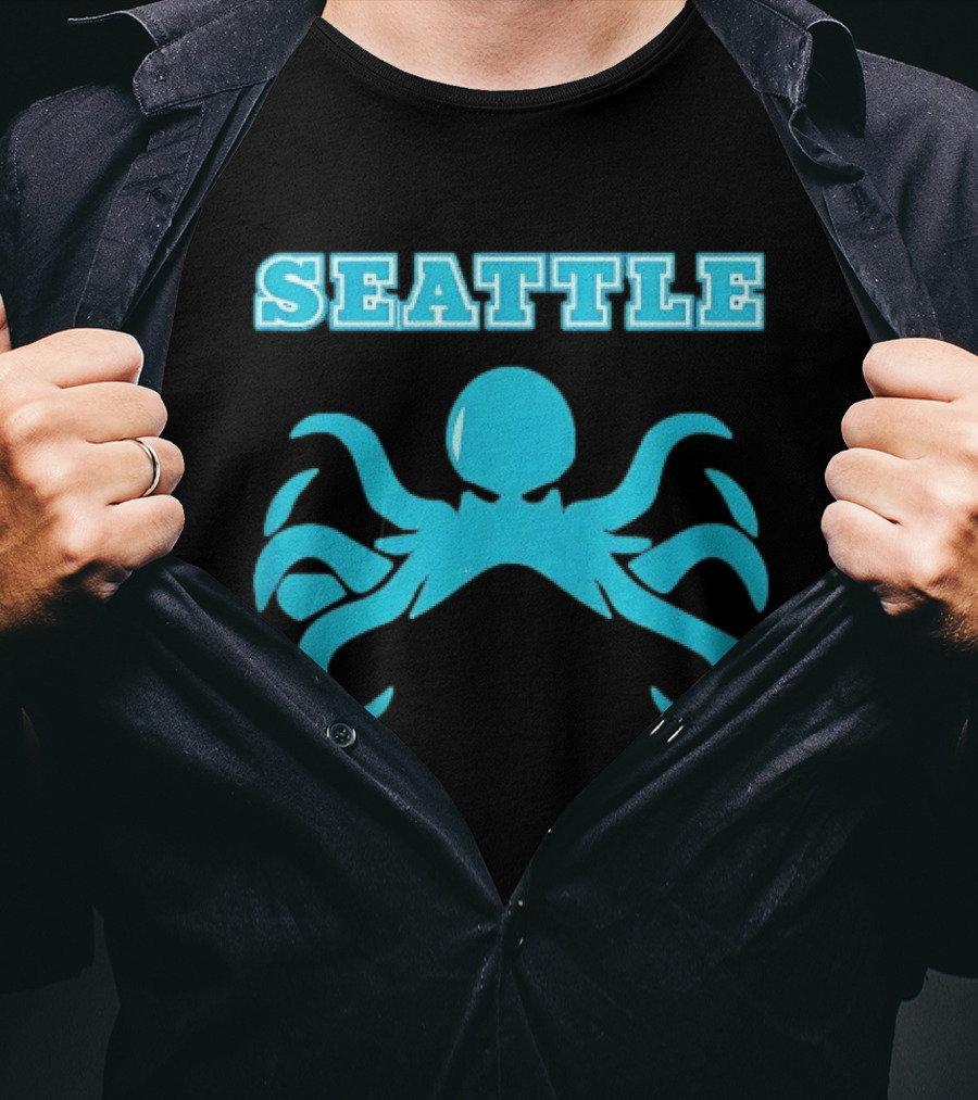 Seattle Kraken Team Octopus T-Shirt