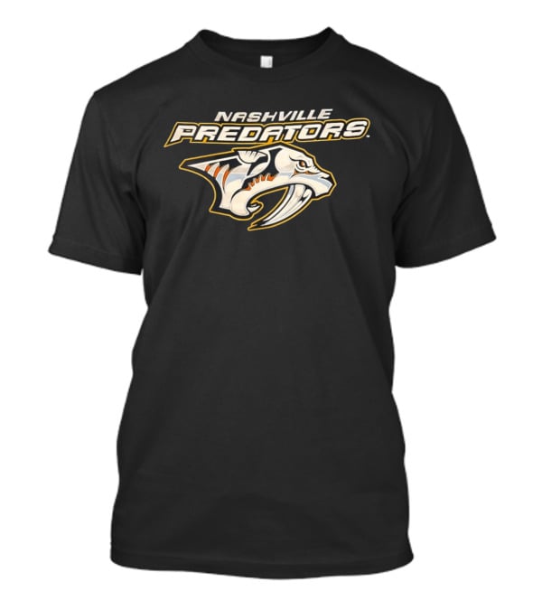 Nashville Predators Hockey Team Logo Official Merchandise T-Shirt
