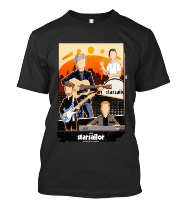 Starsailor Live Plus Special Guests July 25 2026 Old Market Place Warrington Concert Event T-Shirt