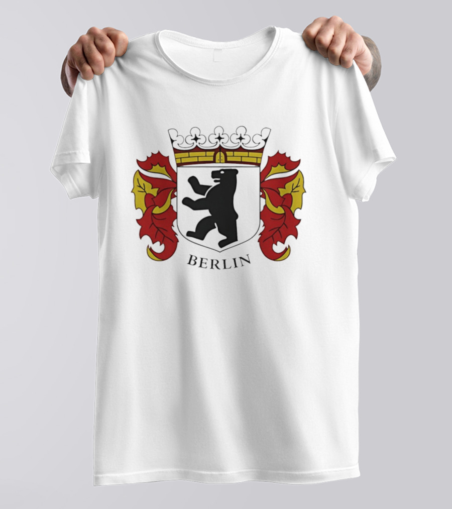 Berlin Coat Of Arms Bear Crest German City T-Shirt