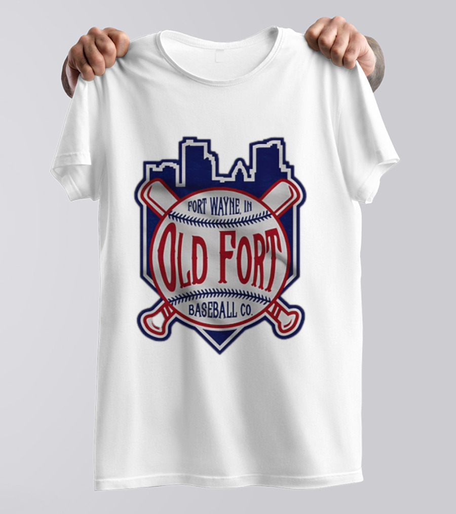 Fort Wayne IN Old Fort Baseball Co Indiana T-Shirt