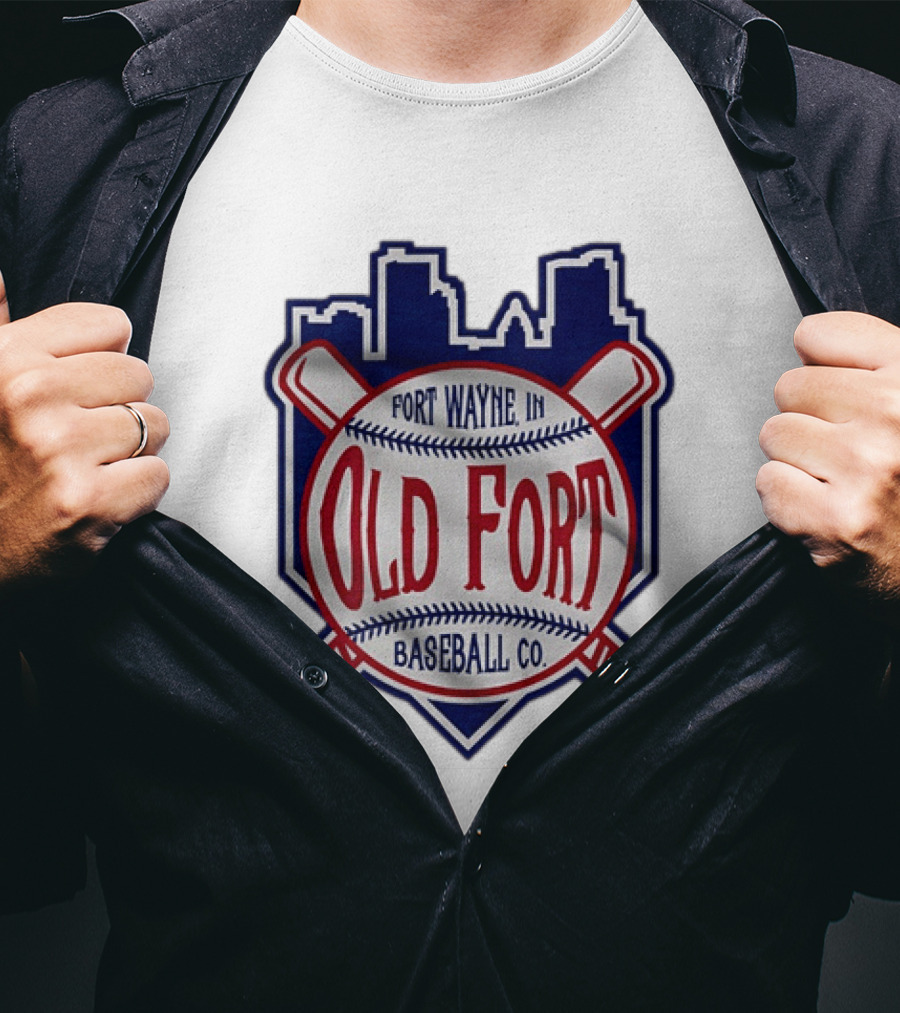 Fort Wayne IN Old Fort Baseball Co Indiana T-Shirt