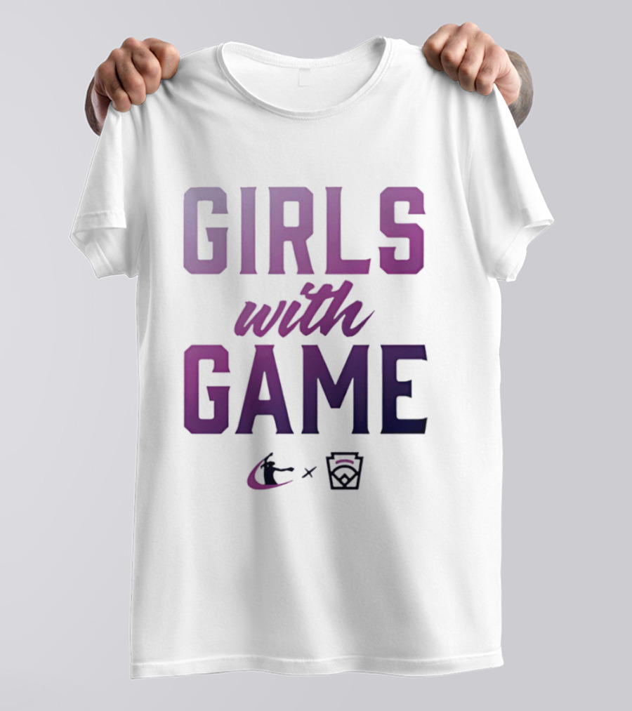 Girls With Game X Little League Softball T-Shirt