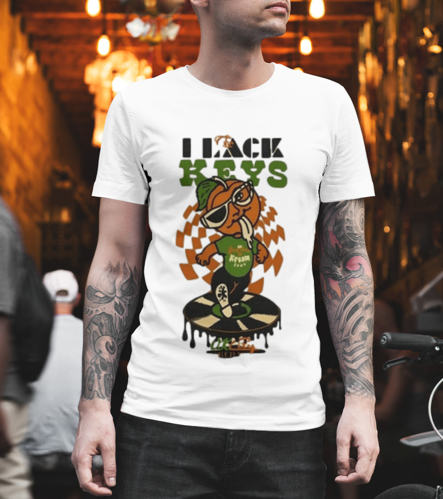 The Black Keys The Zoo Amphitheatre Oklahoma City July 21 2026 Kream Team Cool Orange T-Shirt