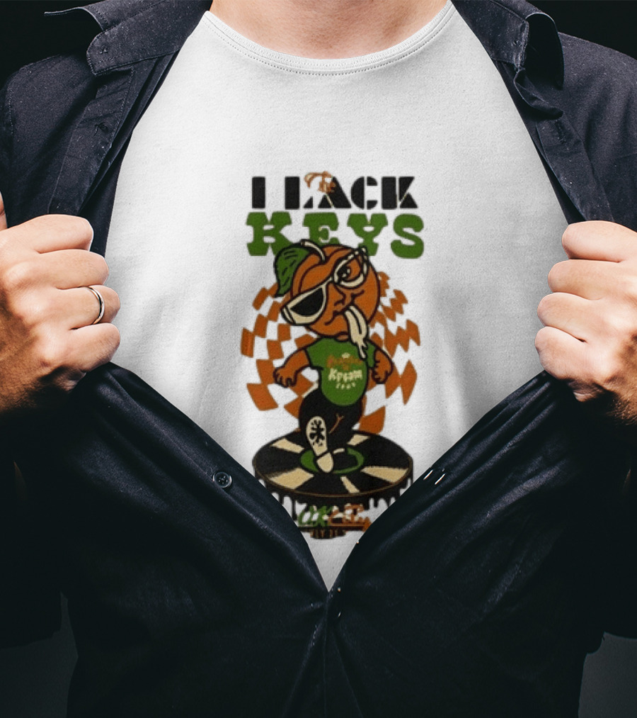 The Black Keys The Zoo Amphitheatre Oklahoma City July 21 2026 Kream Team Cool Orange T-Shirt