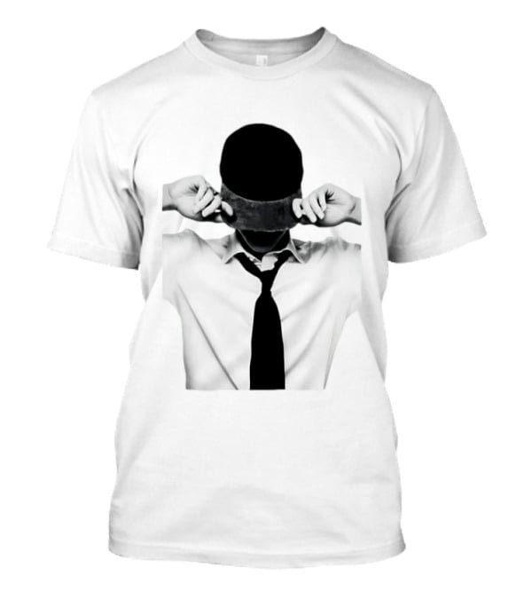 Jungkook BTS Black And White Cap And Tie T-Shirt