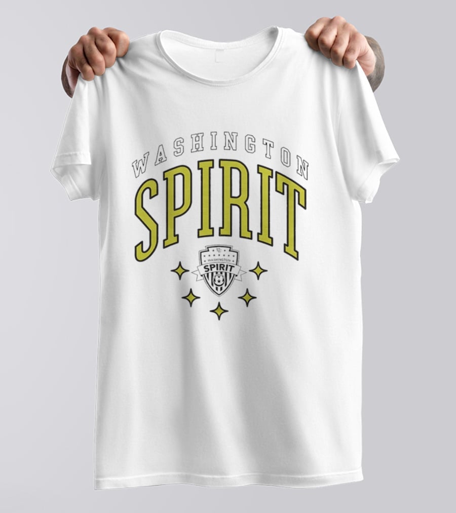 Washington Spirit Varsity Crest Stars Soccer T-Shirt