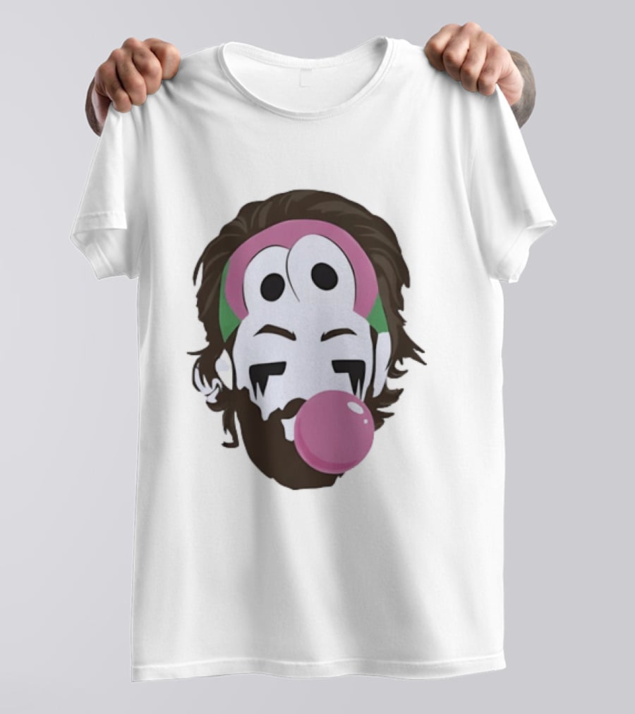Keanu Reeves Bubblegum Pop Art Cartoon T-Shirt