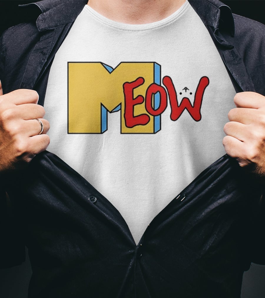 MTV Meow Cat T-Shirt