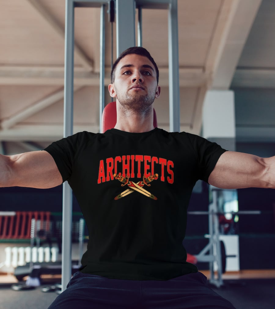 Architects Tiger Knife Black T-Shirt