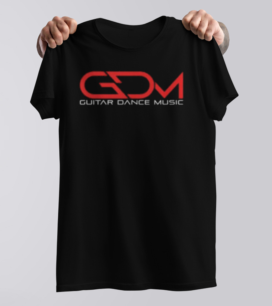 GDM Guitar Dance Music Ashba Store Red T-Shirt