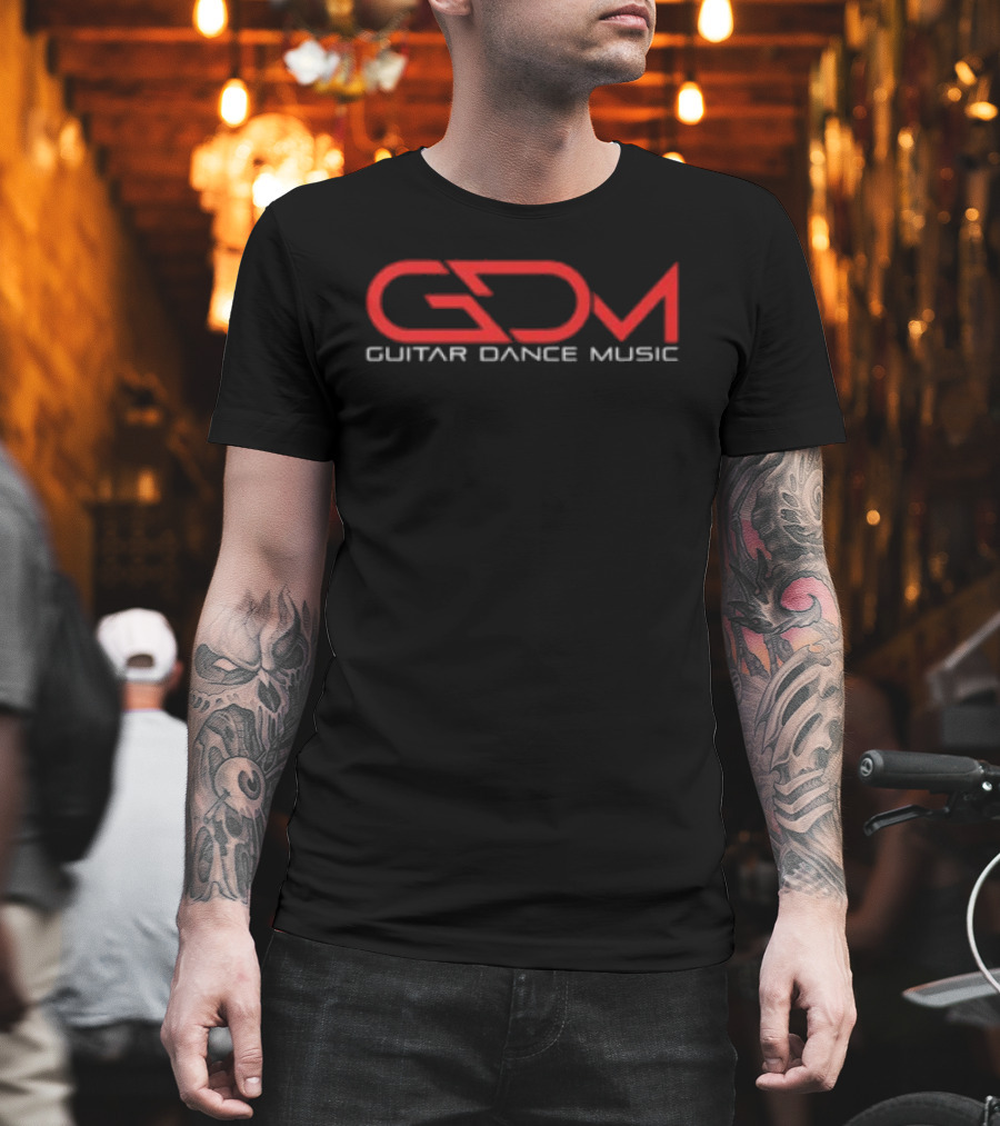 GDM Guitar Dance Music Ashba Store Red T-Shirt