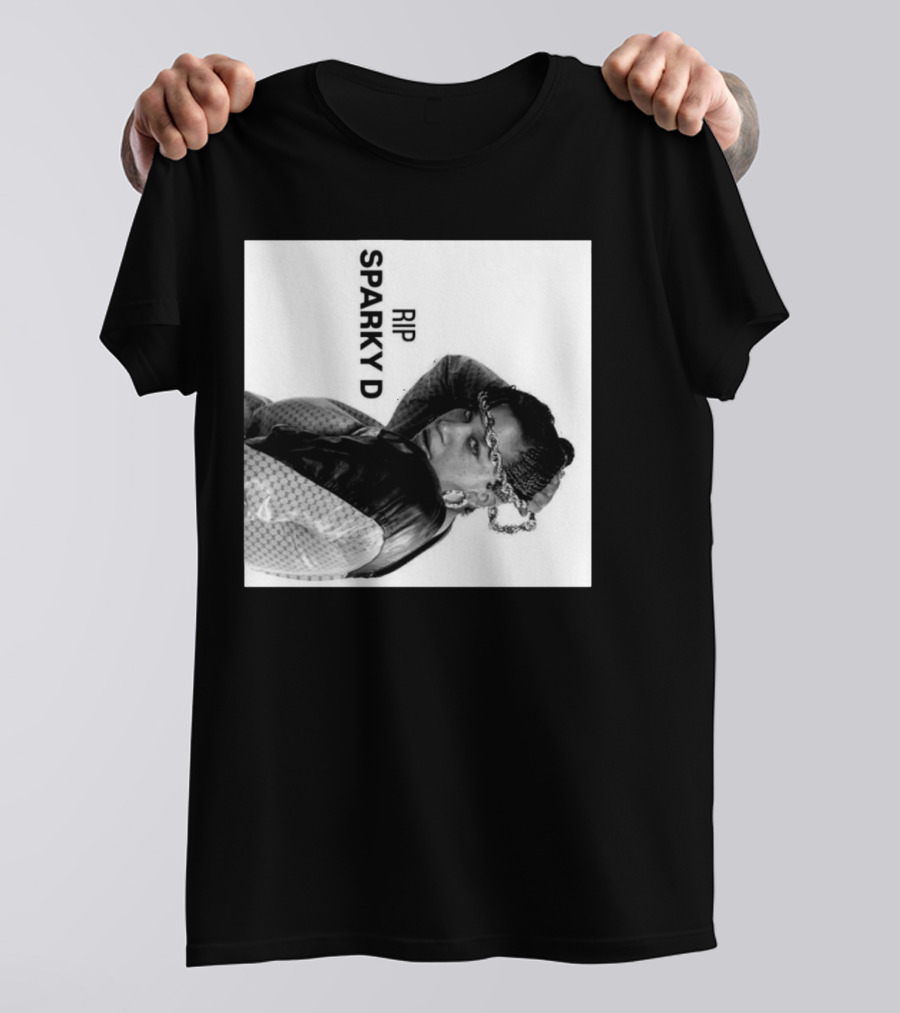 RIP Sparky D 80s Rap Legend Remembered T-Shirt