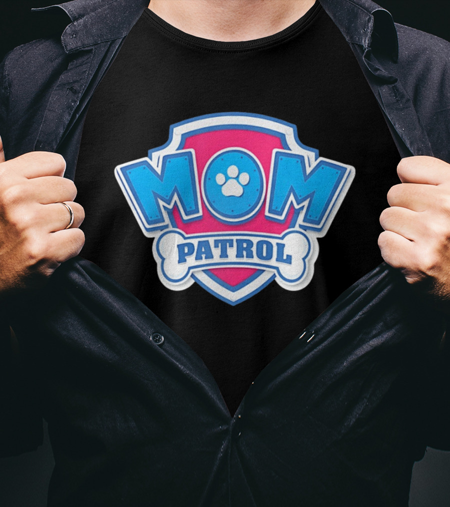 Mom Patrol Paw Patrol Mother's Day T-Shirt