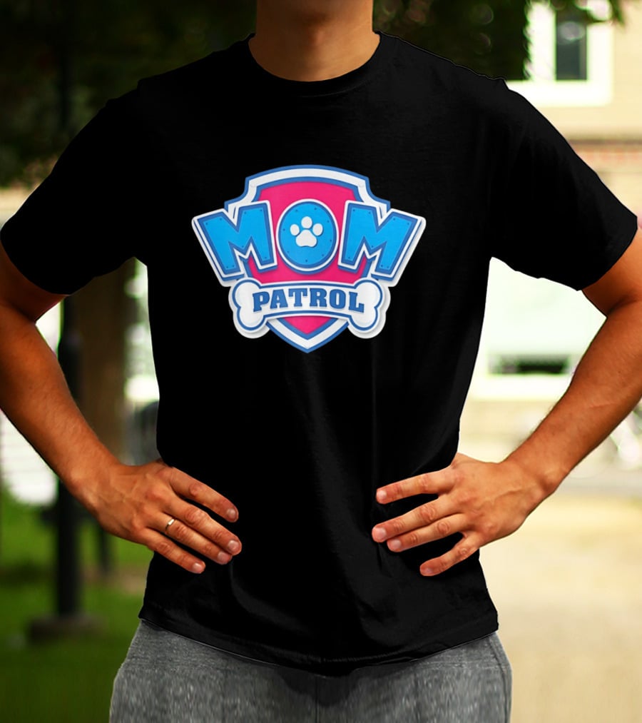 Mom Patrol Paw Patrol Mother's Day T-Shirt