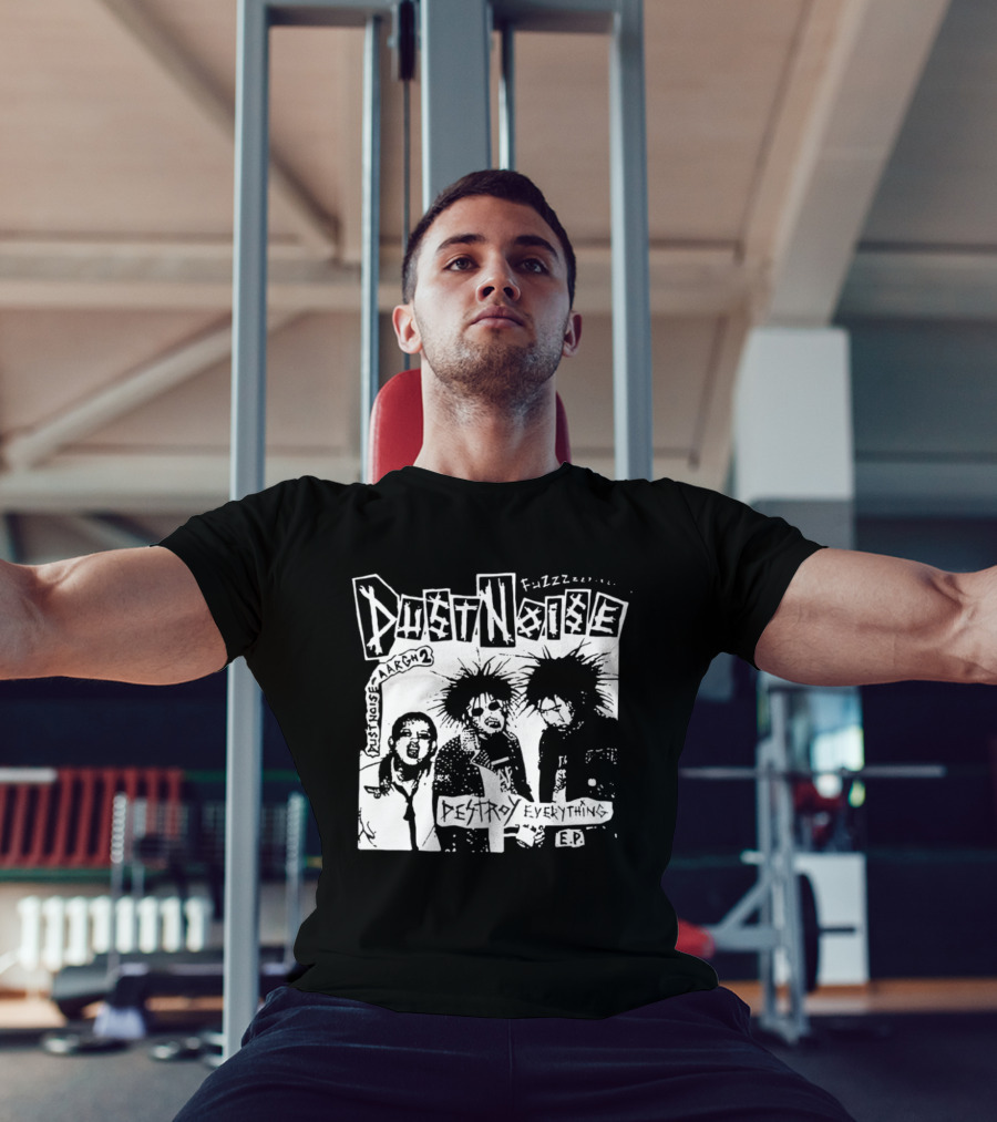 Fuzzz Dustnoise Aargh 2 Destroy Everything EP Punk Rock T-Shirt